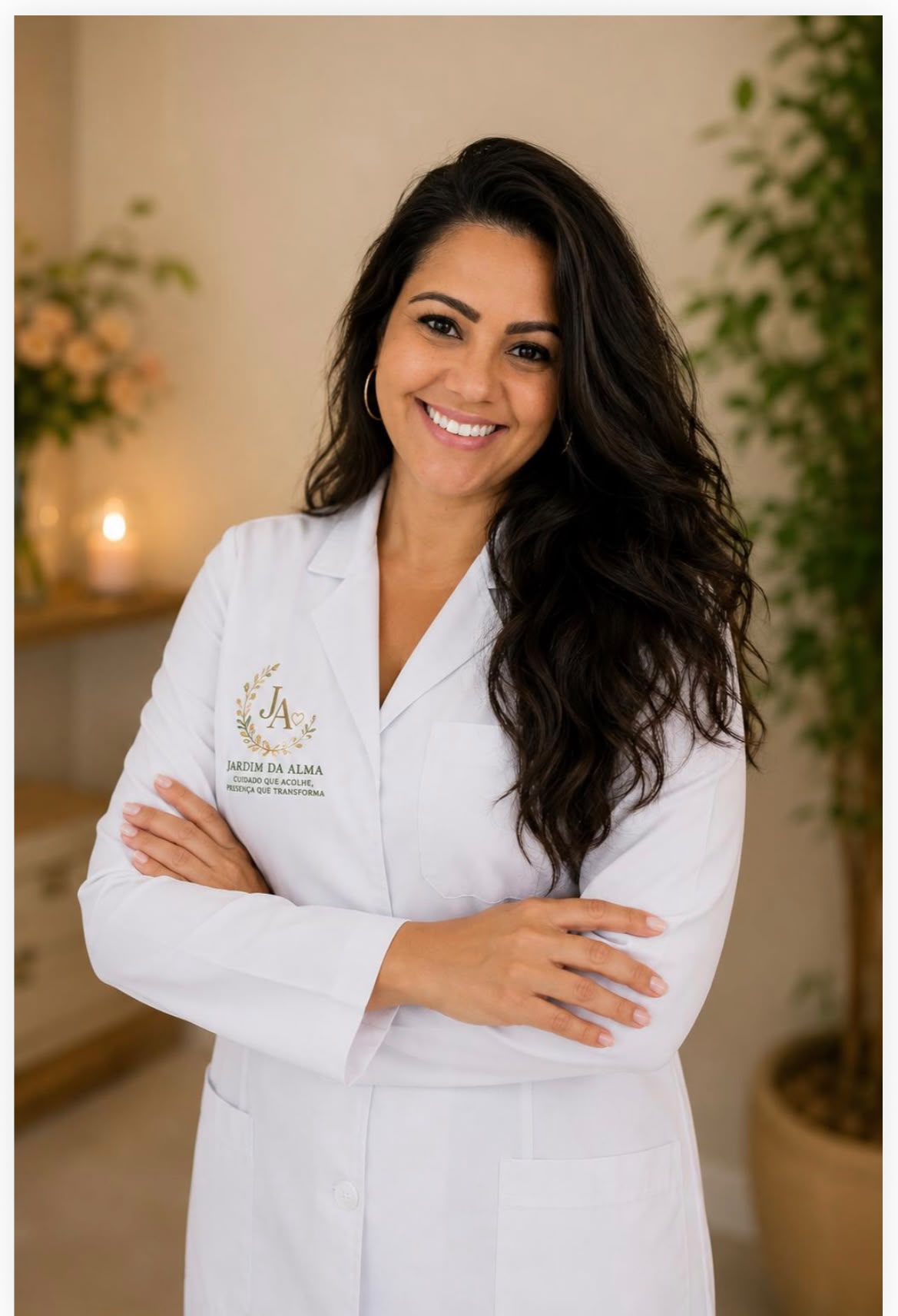 Michelle Senna Bonfim, fundadora do Jardim da Alma